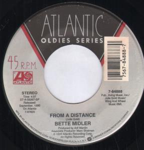 Bette Midler - From A Distance - 7 Inch