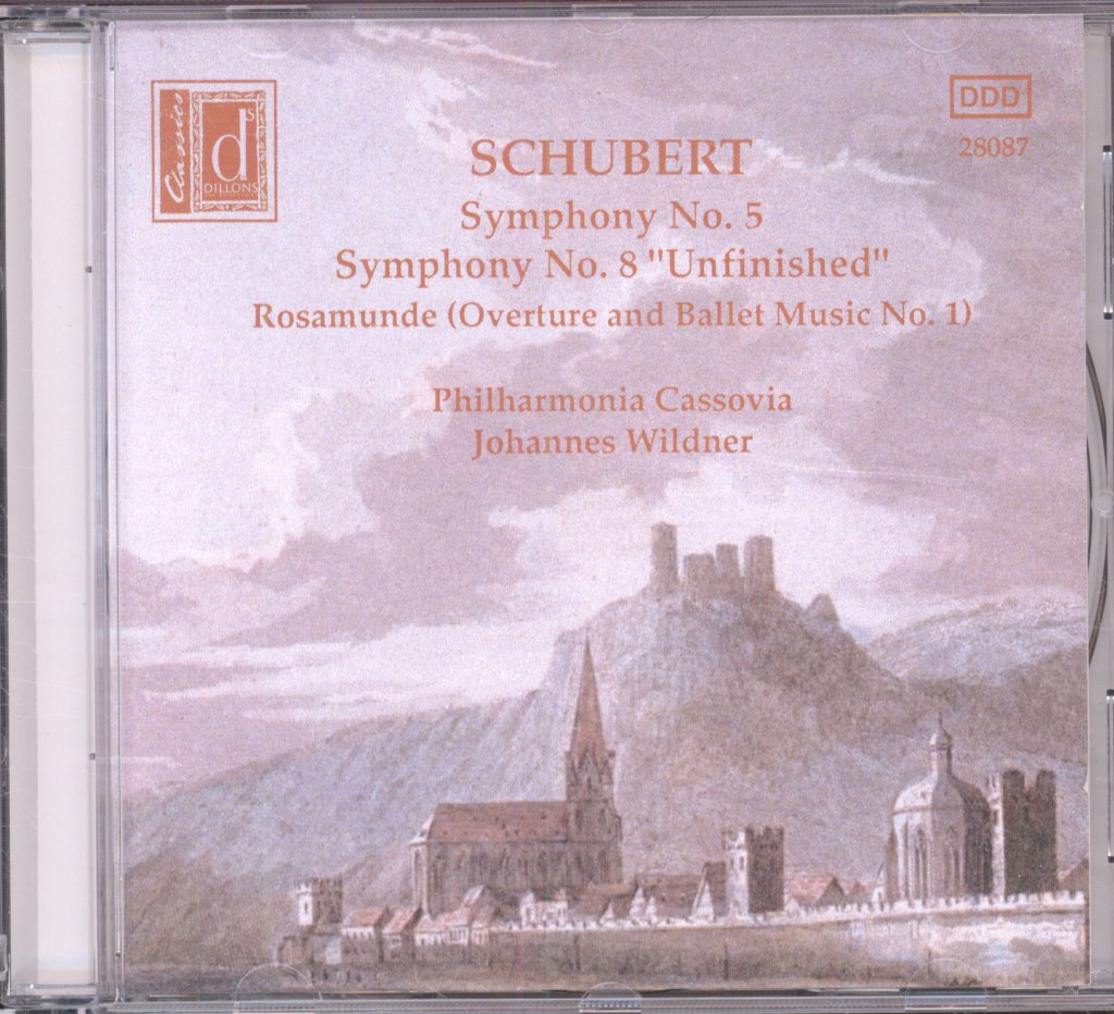 Philharmonia Cassovia, Johannes Wilder - Schubert - Symphony No 5 - Cd