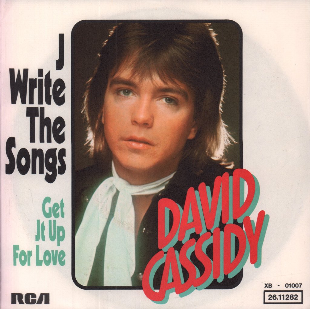 David Cassidy - I Write The Songs - 7 Inch