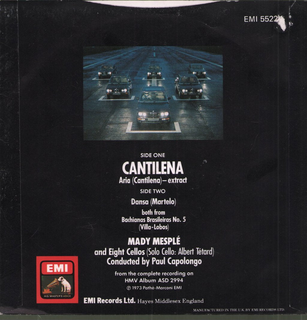 Mady Mesple - Cantilena - 7 Inch