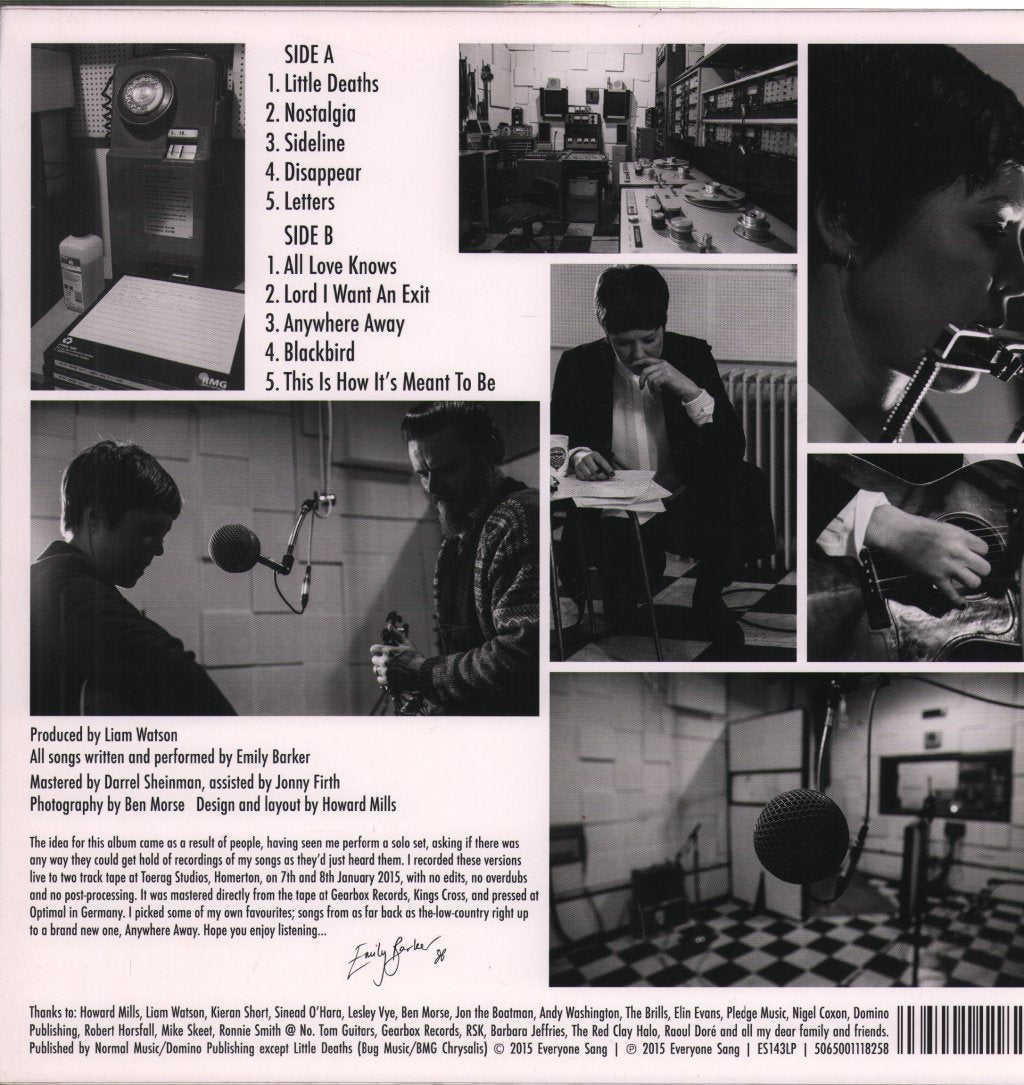 Emily Barker - Toerag Sessions - Lp