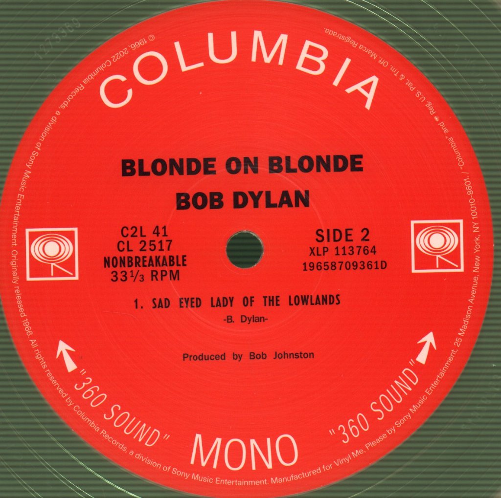 Bob Dylan - Blonde On Blonde - Double Lp