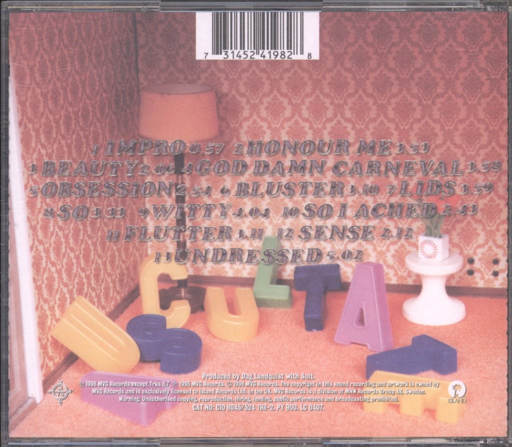 Salt (Swedish Alternative Group) - Auscultate - Cd