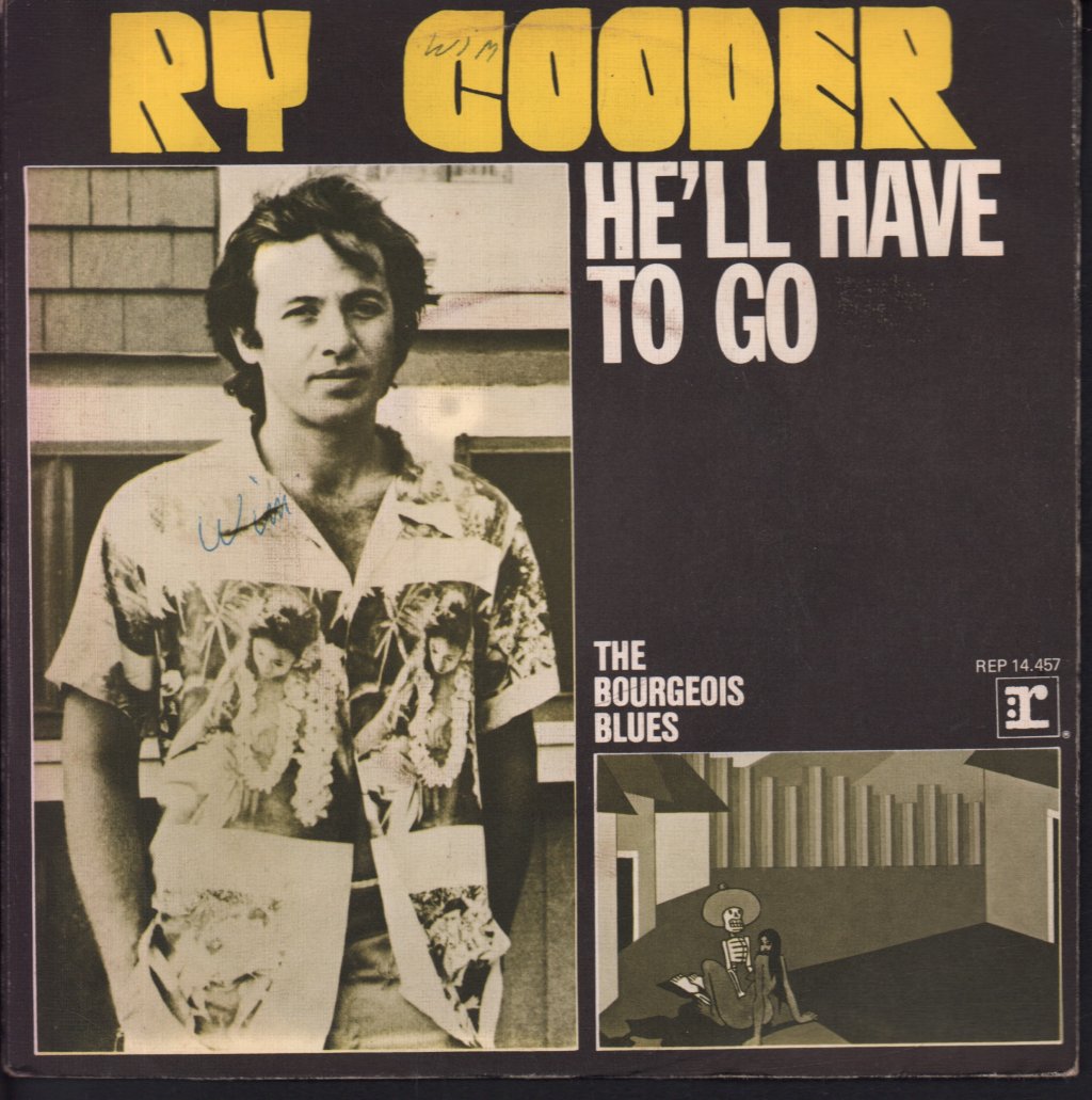 Ry Cooder - He'll Have To Go - 7 Inch
