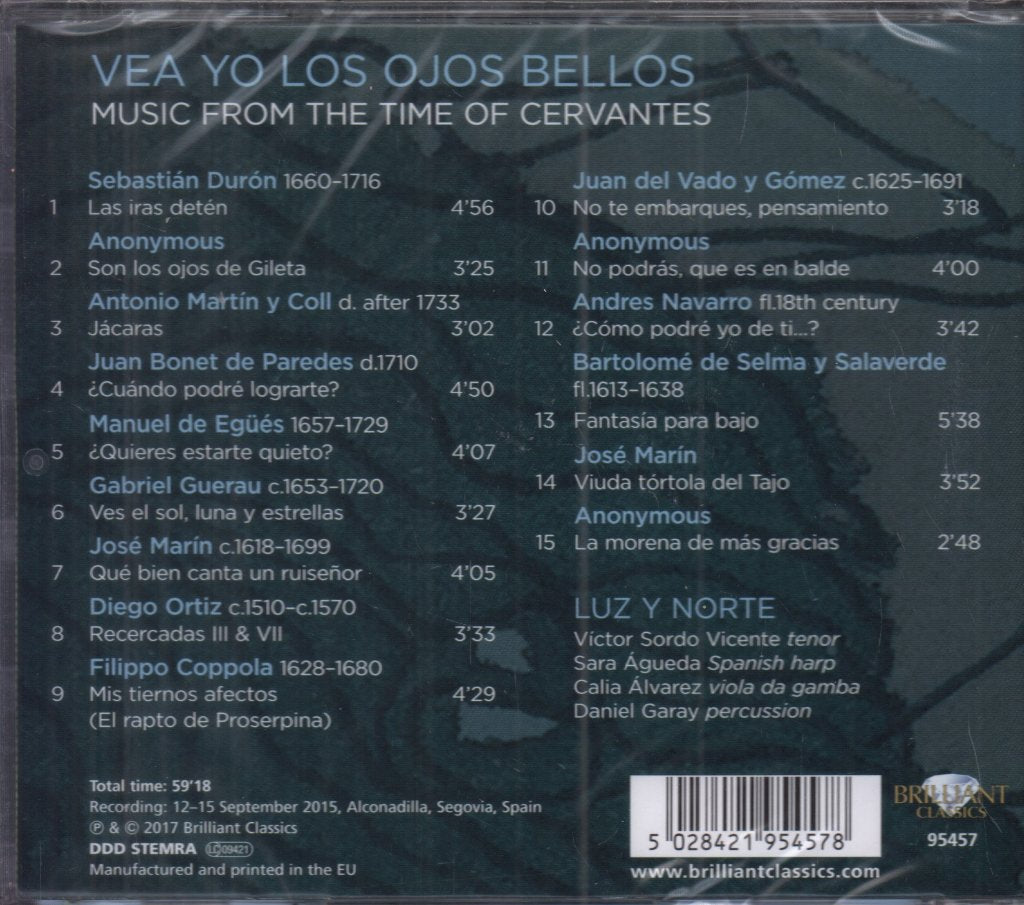 luz y norte - vea yo los ojos bellos - Cd