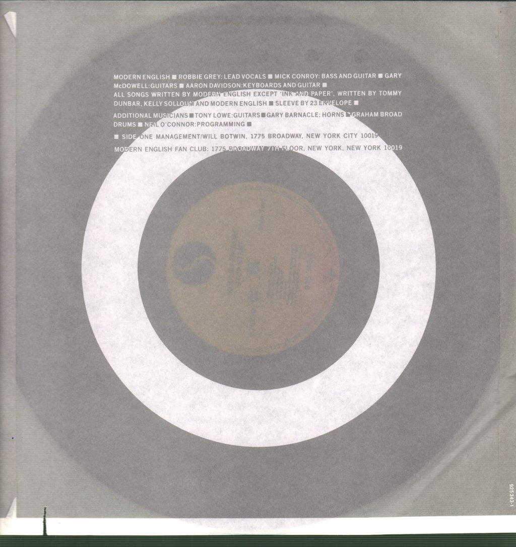 Modern English - Stop Start - Lp