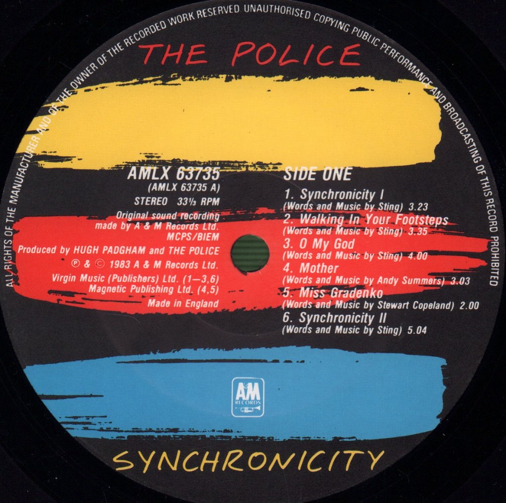 Police - Synchronicity - Lp