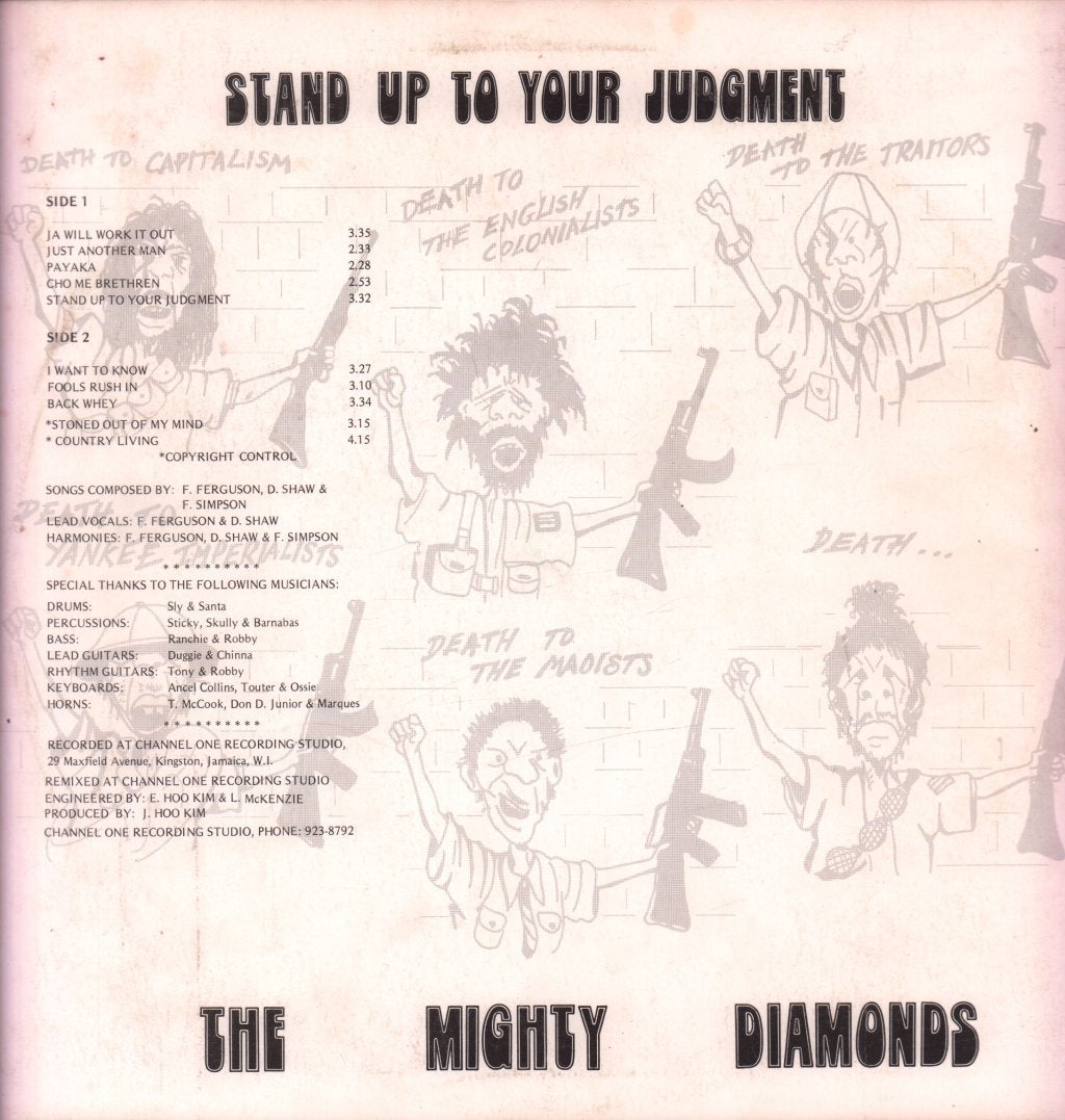 Mighty Diamonds - Stand Up To Your Judgment - Lp