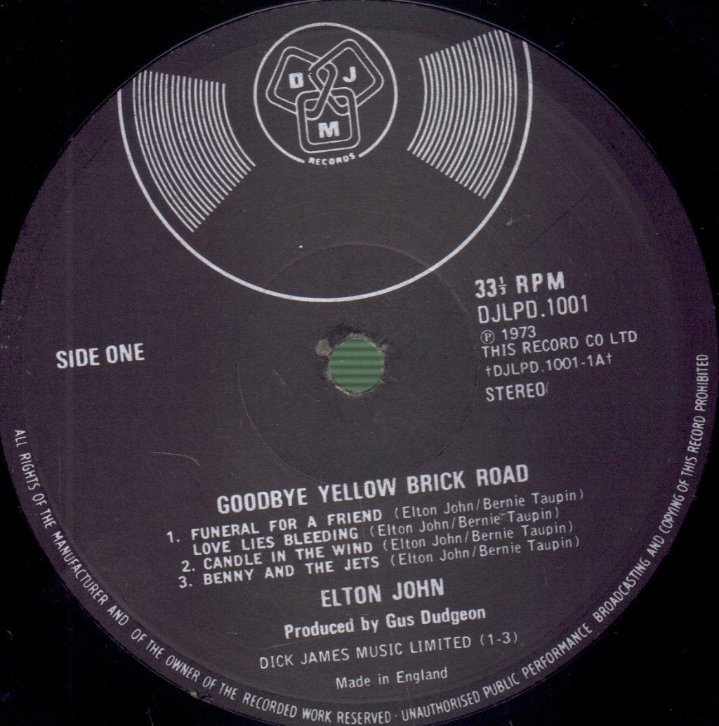 Elton John - Goodbye Yellow Brick Road - Double Lp