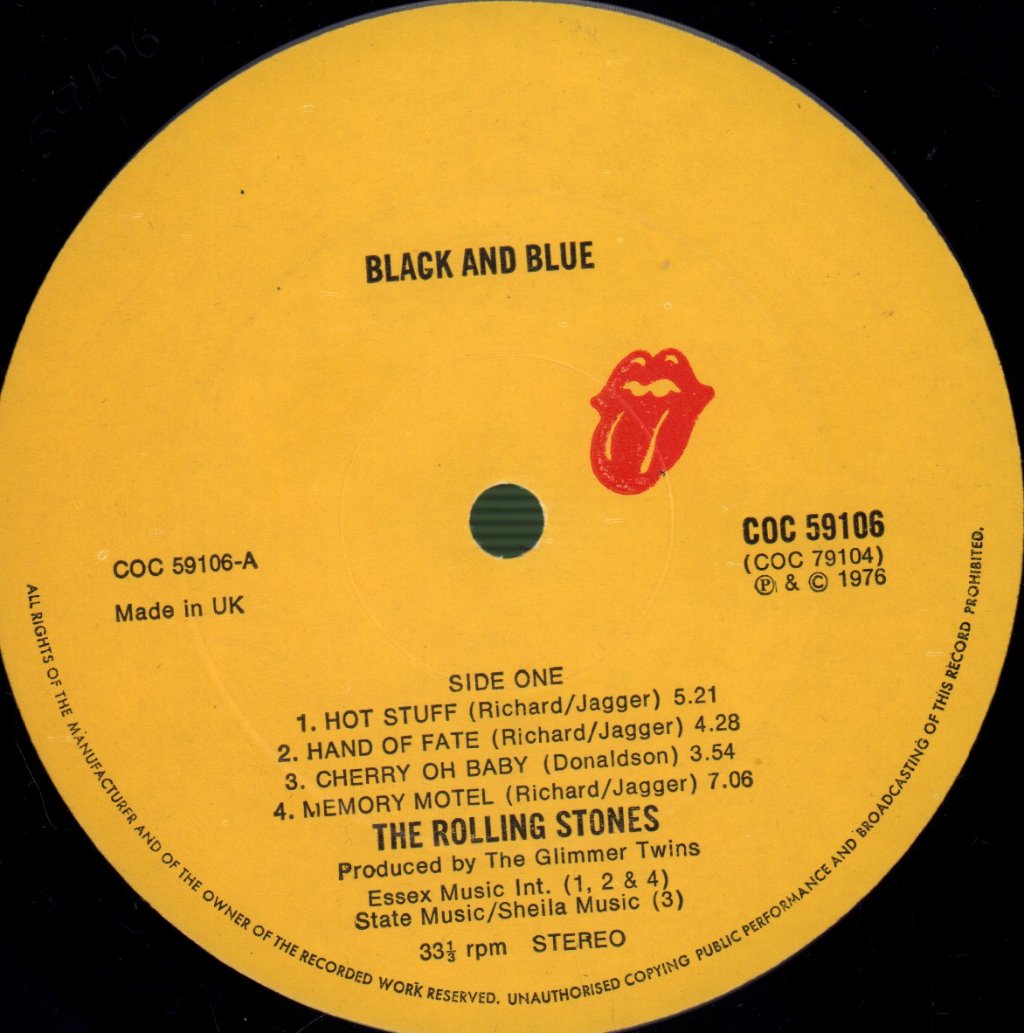 Rolling Stones - Black And Blue - Lp