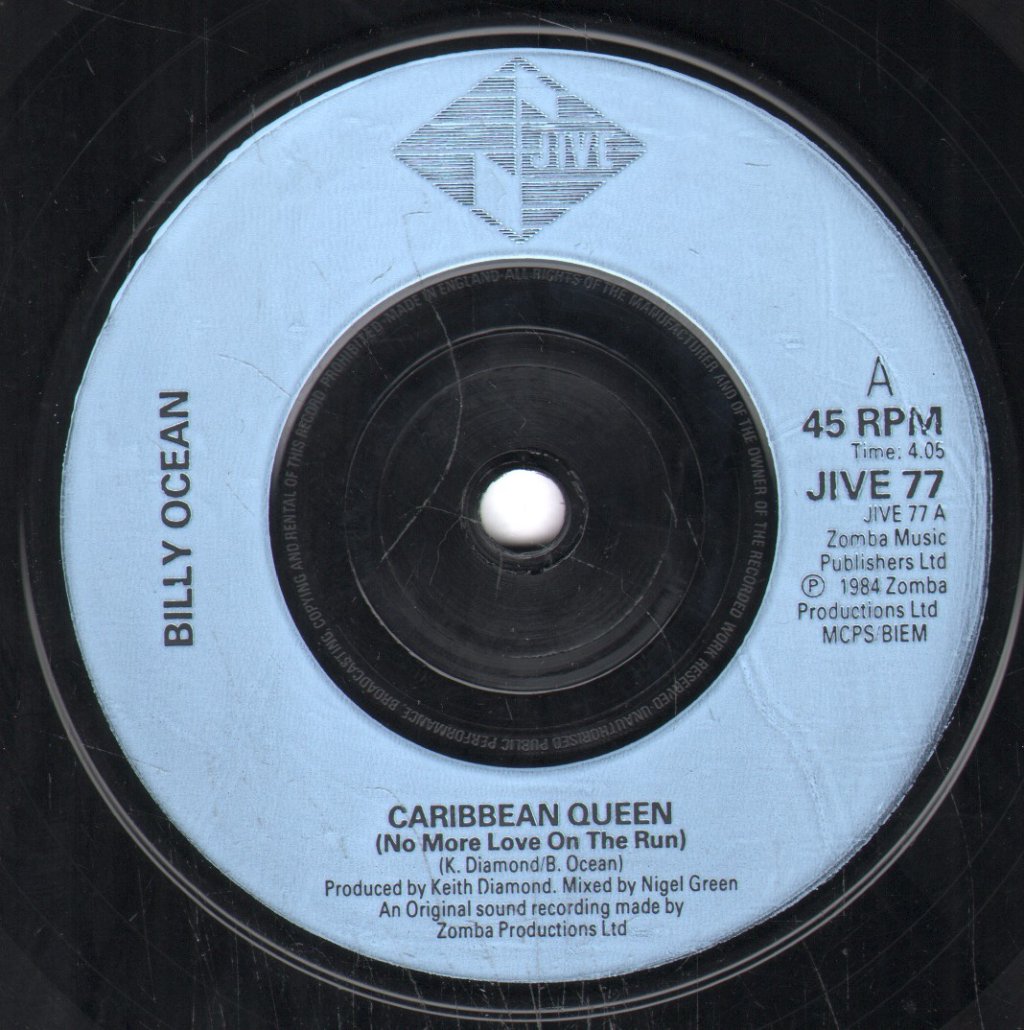 Billy Ocean - Caribbean Queen - 7 Inch