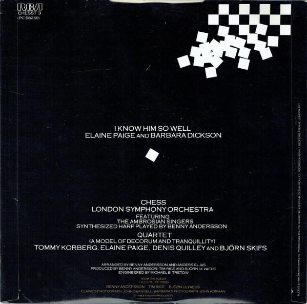 Elaine Paige And Barbara Dickson - I Know Him So Well - 12 Inch