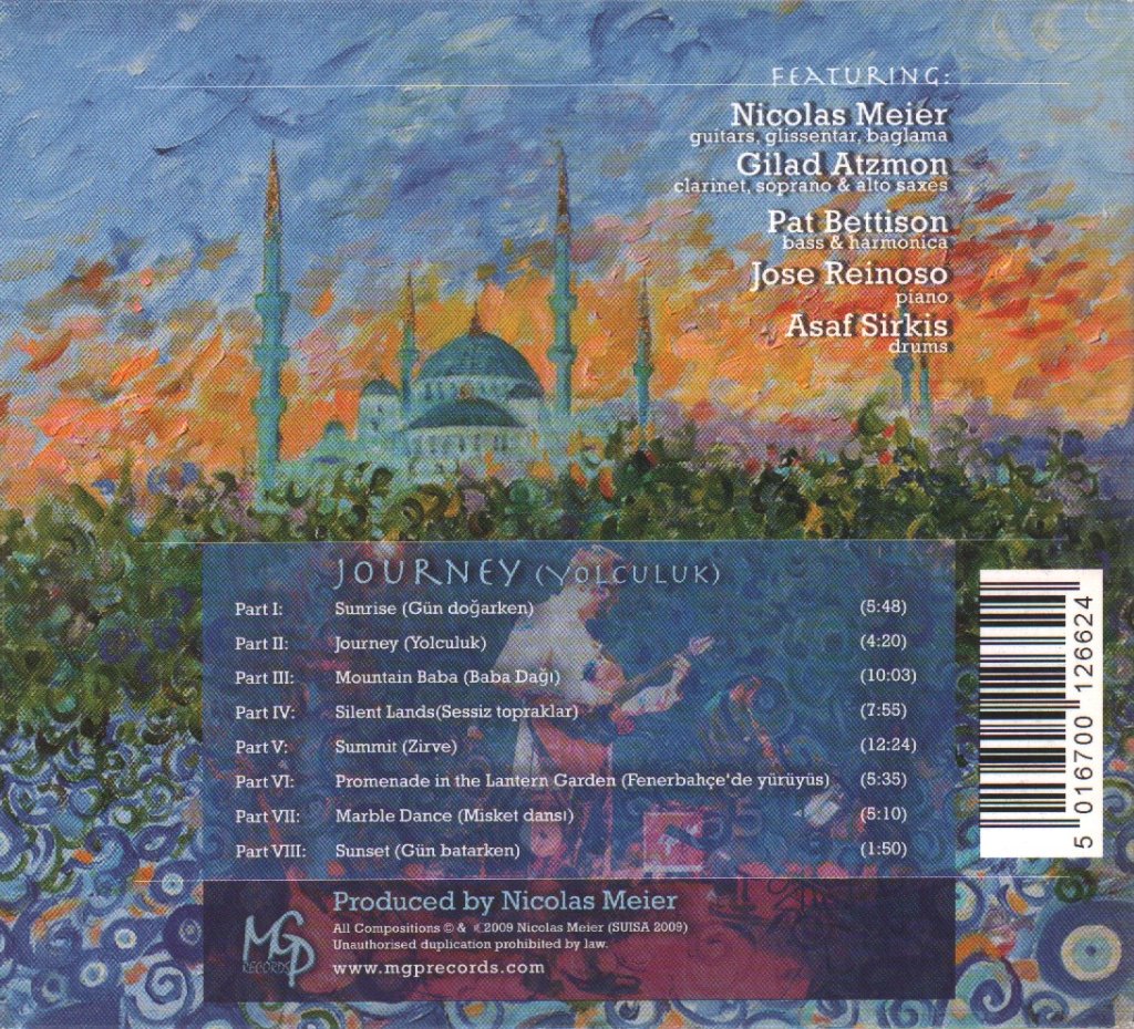 Nicolas Meier - Journey - Cd