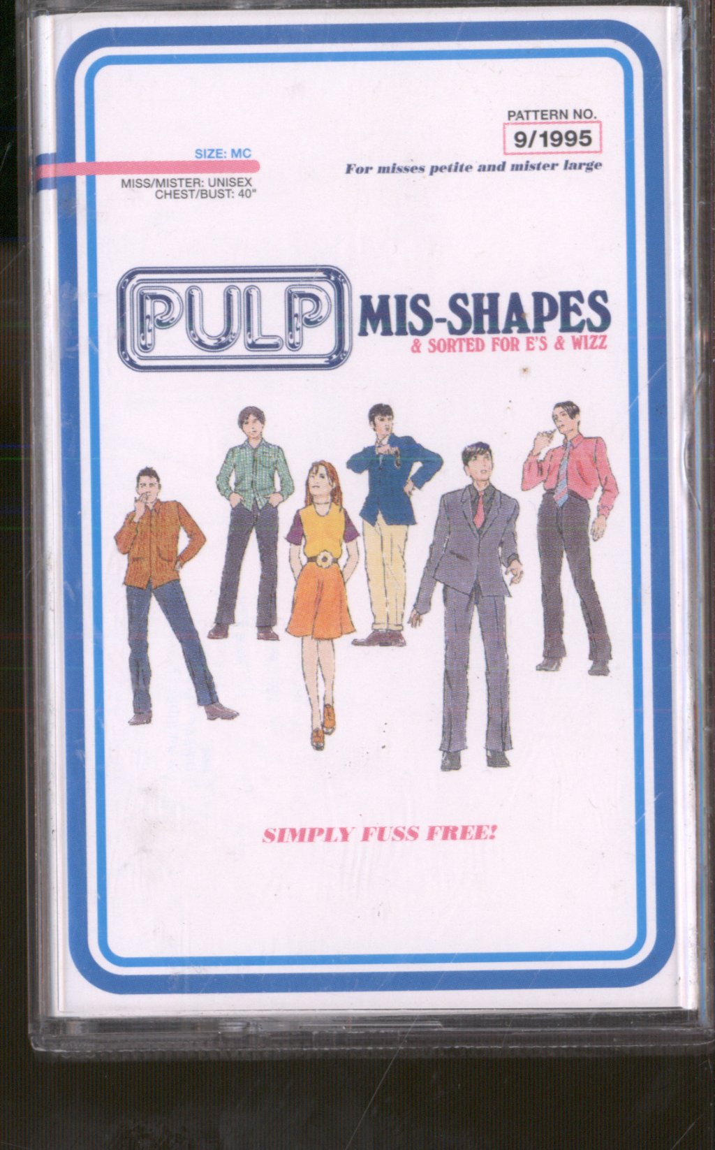 Pulp - Mis-Shapes & Sorted For E's & Wizz - Cassette
