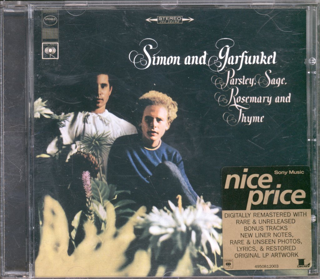 Simon & Garfunkel - Parsley, Sage, Rosemary And Thyme - Cd