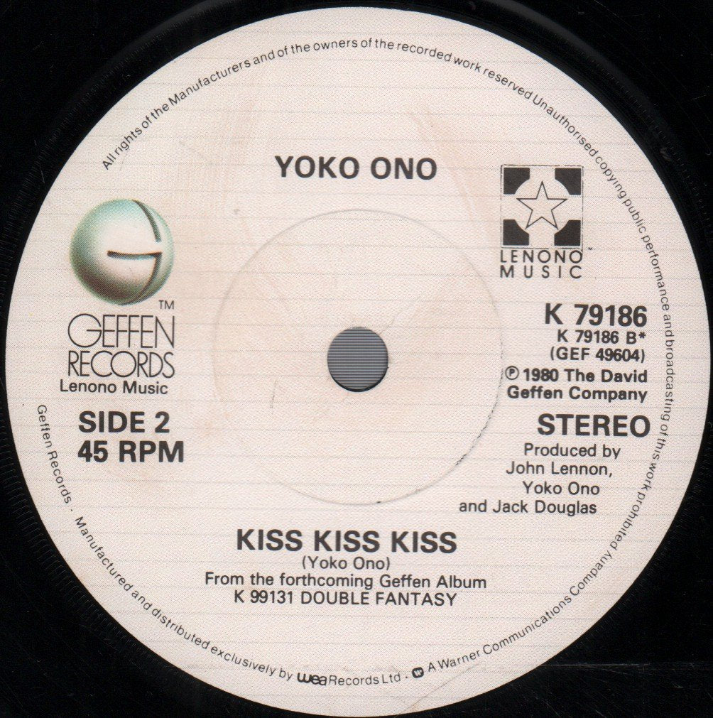 John Lennon - Just Like Starting Over - 7 Inch
