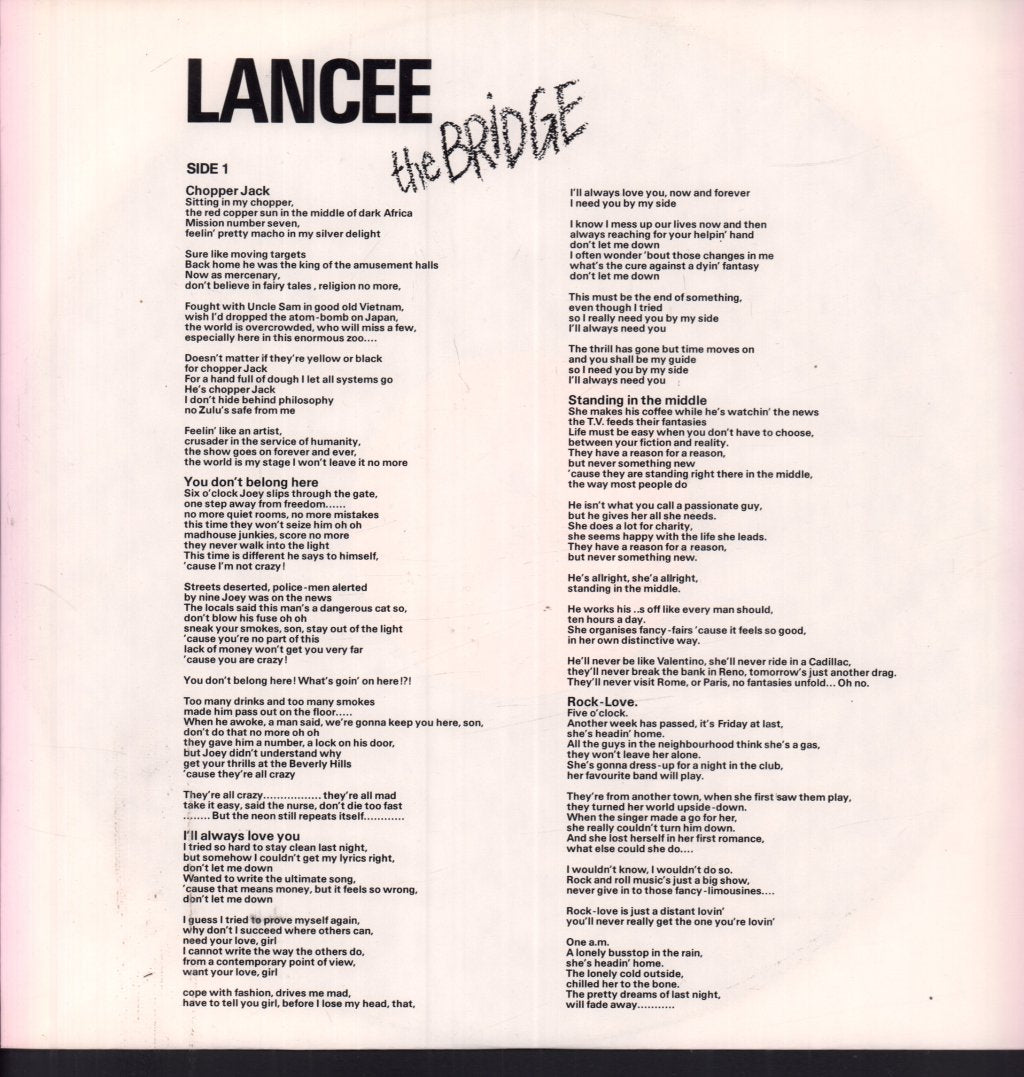 Lancee - Bridge - Lp