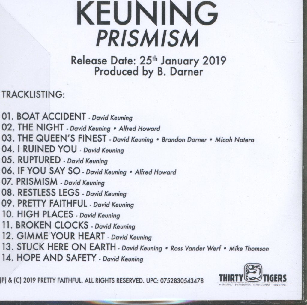 Keuning - Prismism - Cdr
