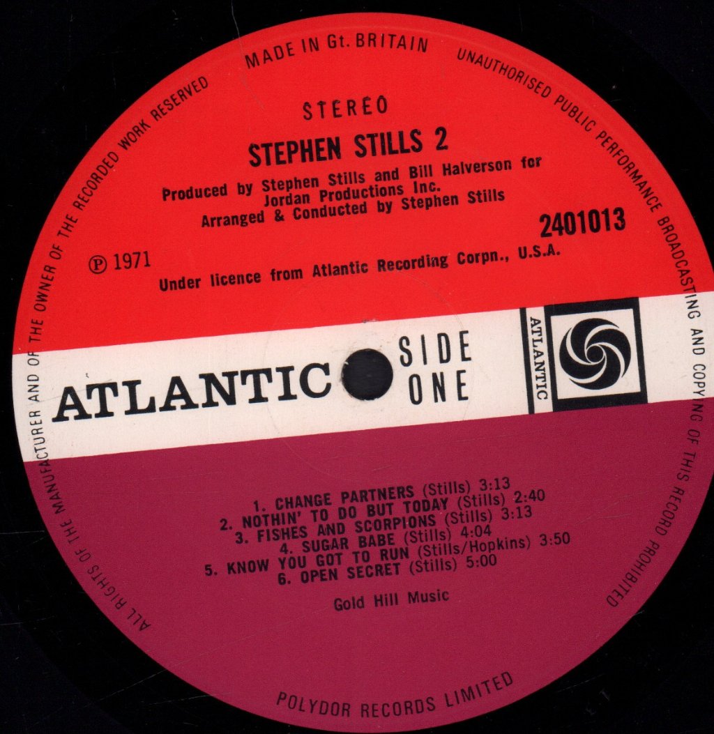 Stephen Stills - Stephen Stills 2 - Lp