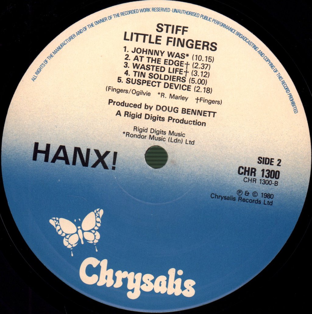 Stiff Little Fingers - Hanx - Lp