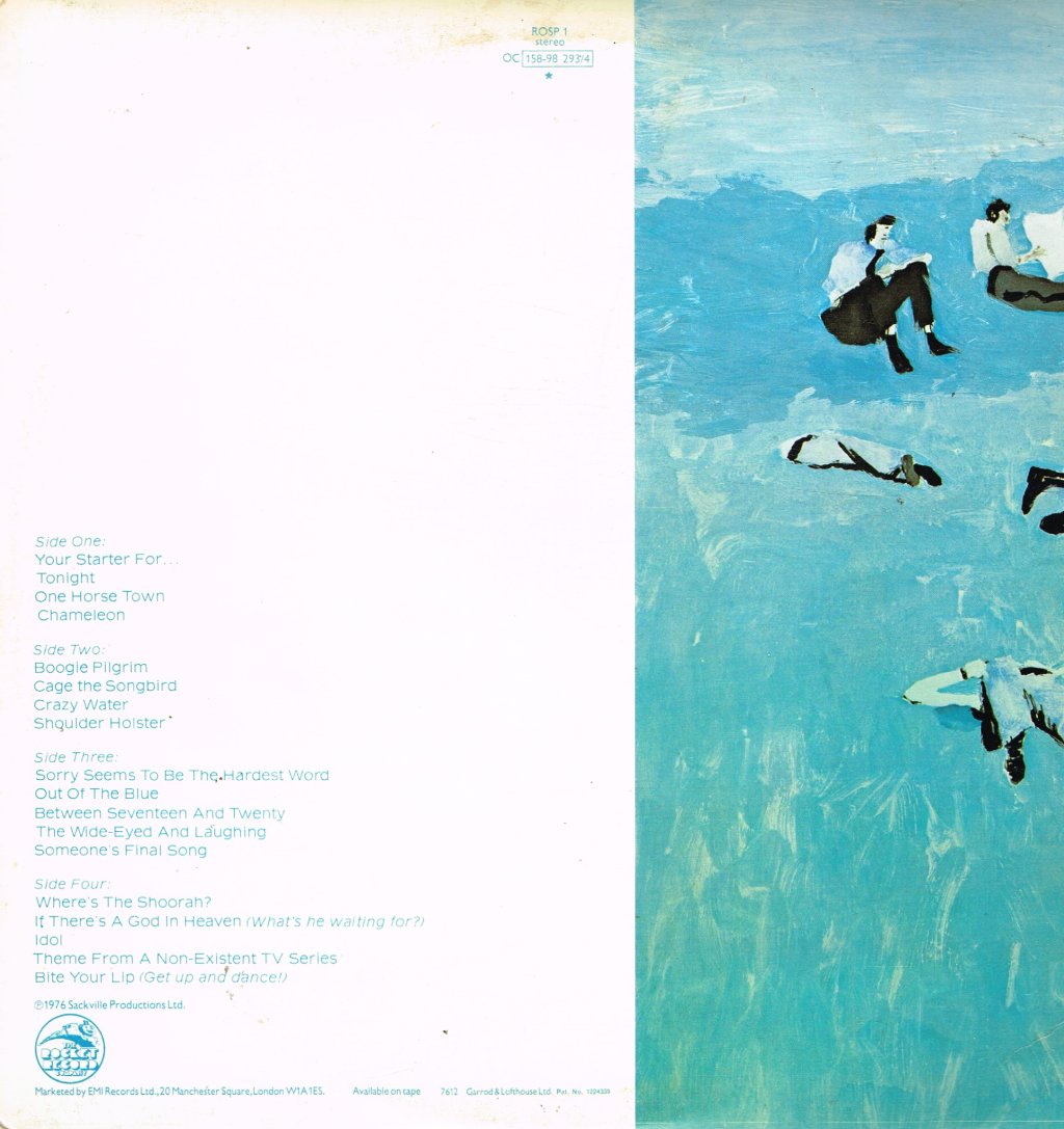 Elton John - Blue Moves - Double Lp