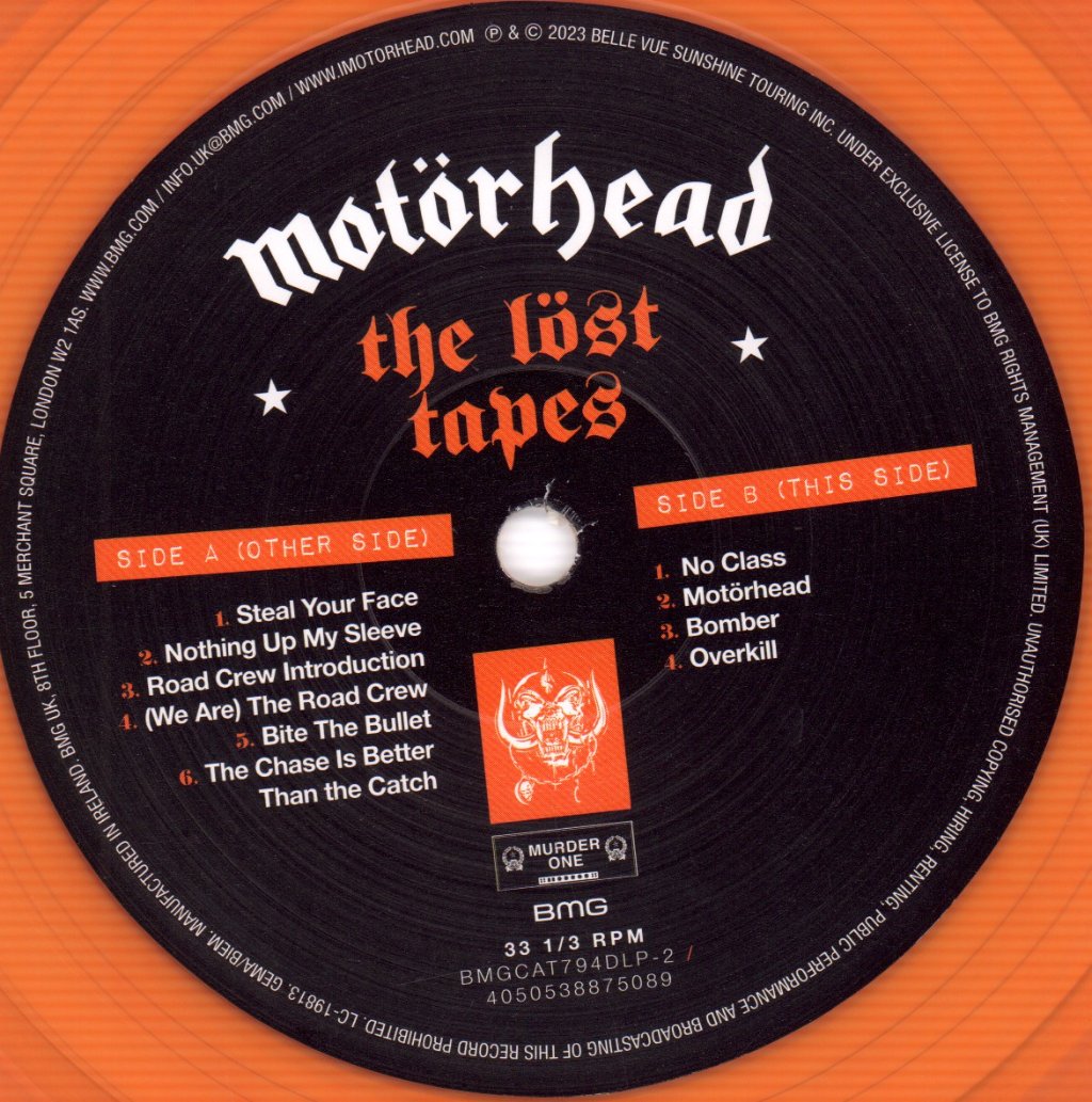 Motorhead - Lost Tapes Vol. 4 (Live At Sporthalle, Heilbronn, 29th December 1984) - Double Lp