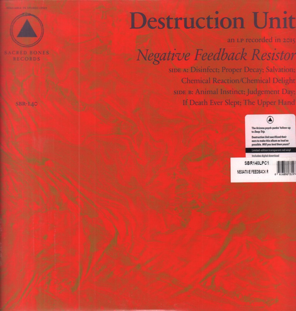 Destruction Unit - Negative Feedback Resistor - Lp