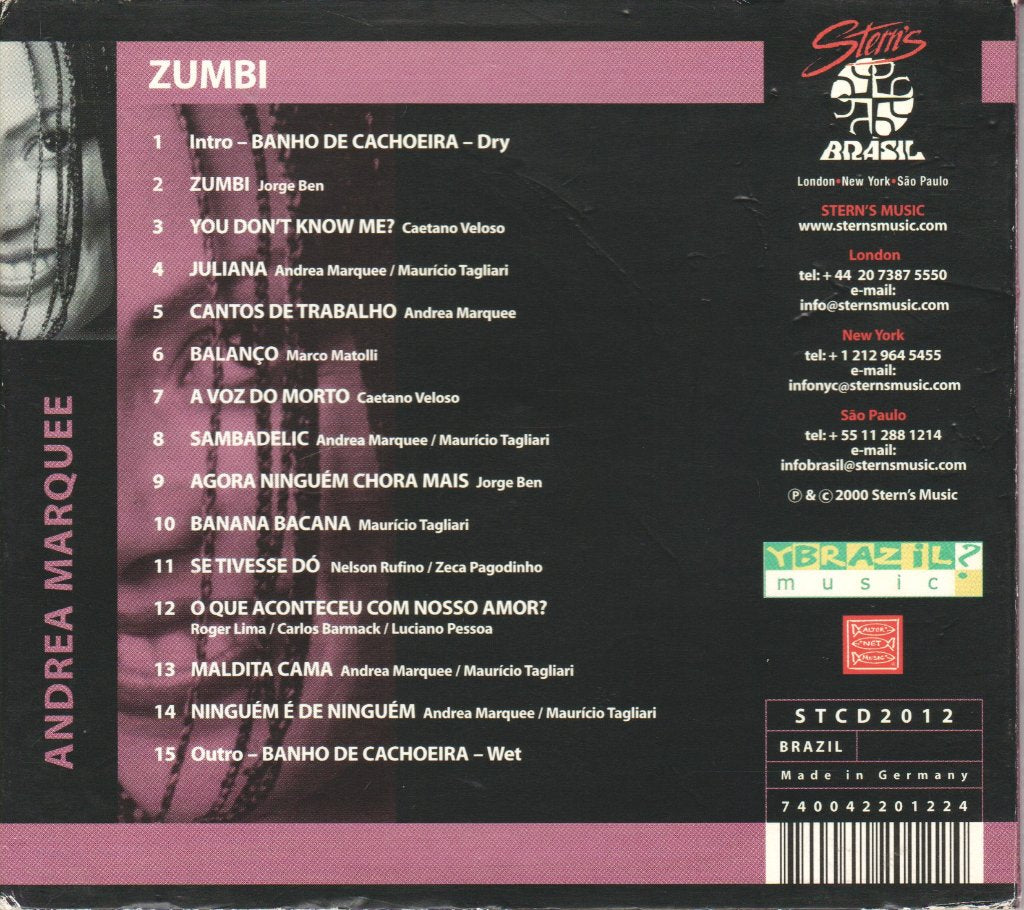 Andrea Marquee - Zumbi - Cd