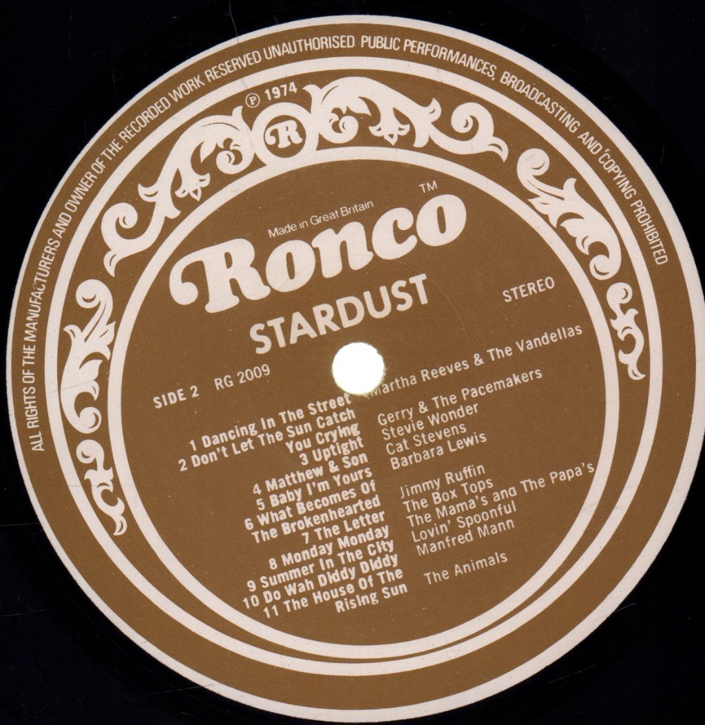 Various Artists - Stardust (Original Soundtrack) - Double Lp