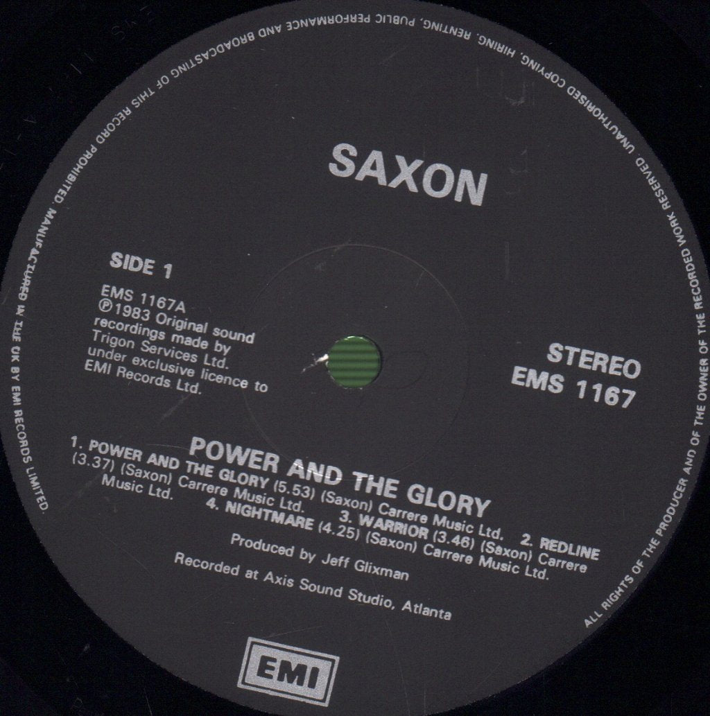 Saxon - Power & The Glory - Lp