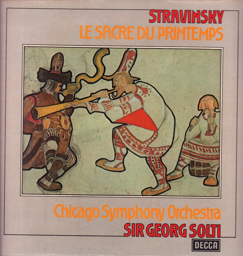 Chicago Symphony Orchestra - Stravinsky Le Sacre Du Printemps - Lp