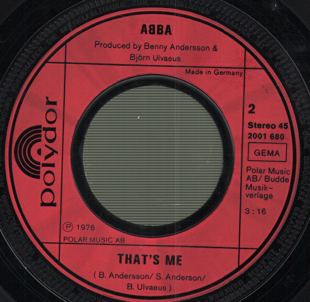 ABBA - Dancing Queen - 7 Inch