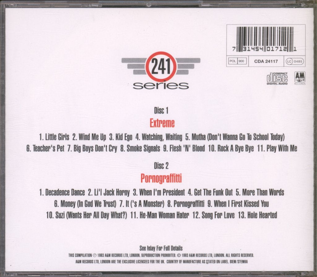 Extreme - Extreme & Pornograffitti - Double Cd