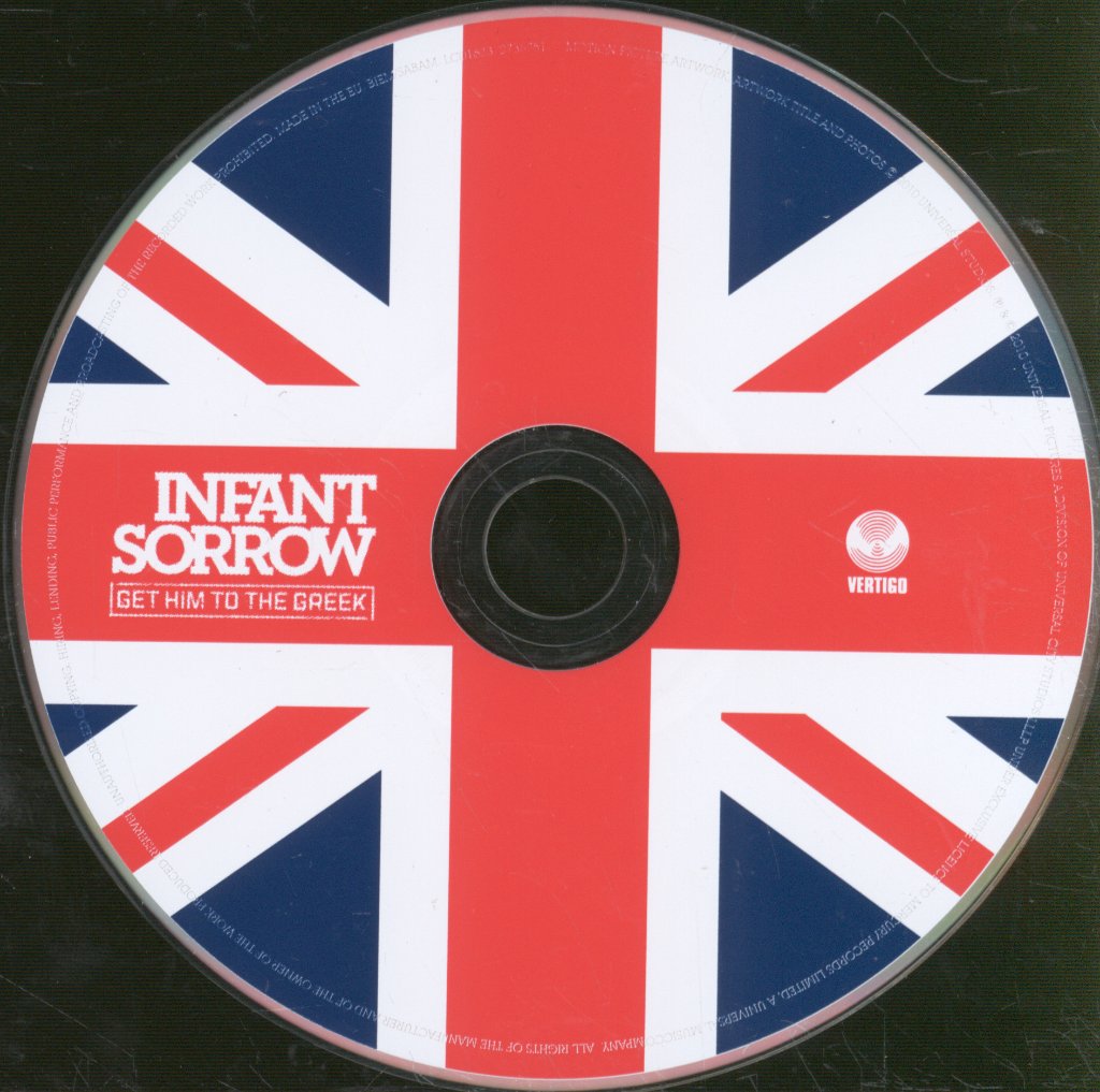 Infant Sorrow - Get Him To The Greek - Cd