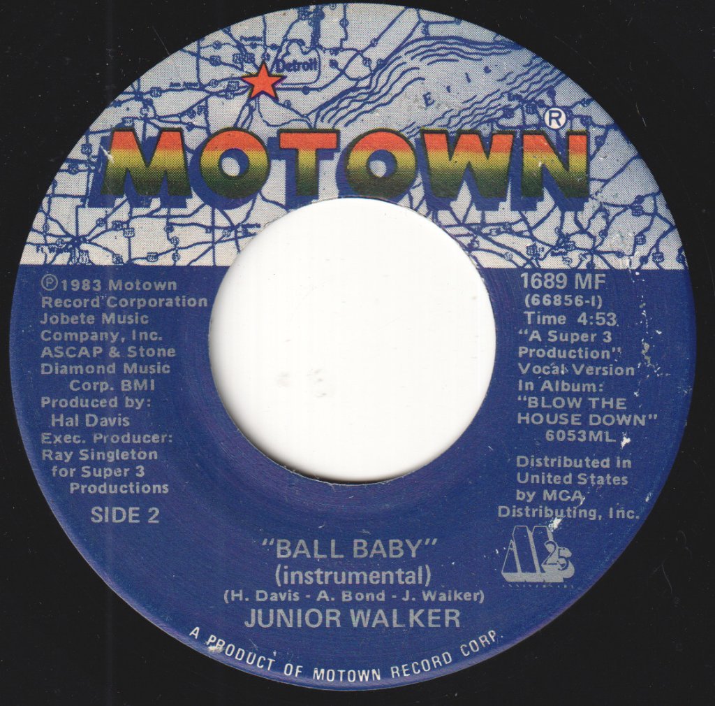 Junior Walker - Blow The House Down - 7 Inch