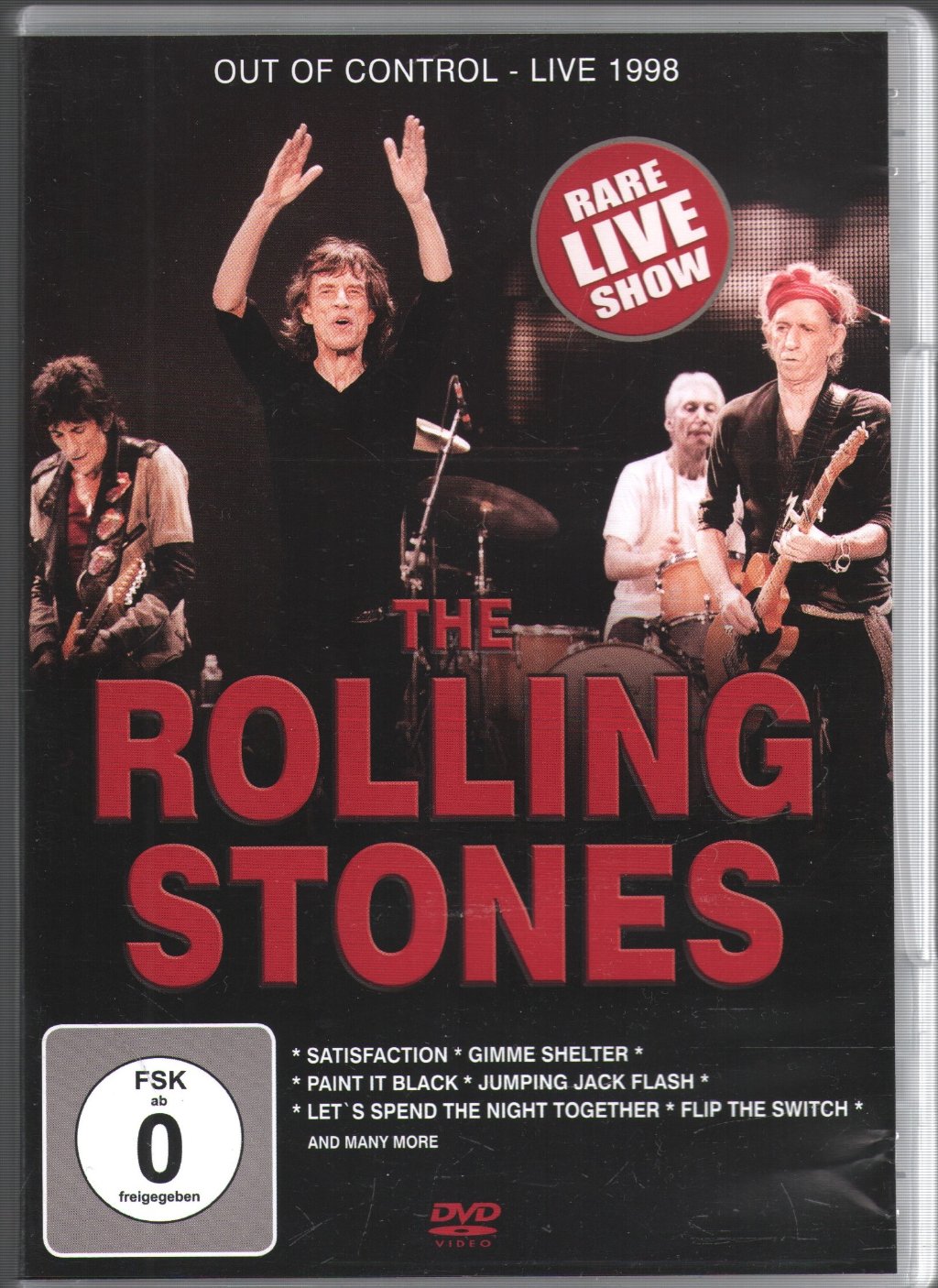 Rolling Stones - Out Of Control - Live 1998 - Dvd