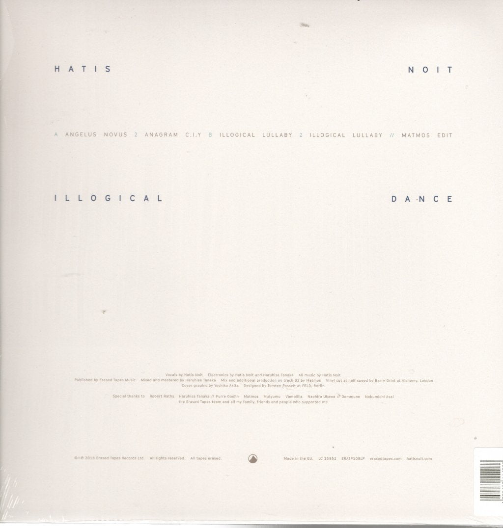 Hatis Noit - Illogical Dance - 12 Inch