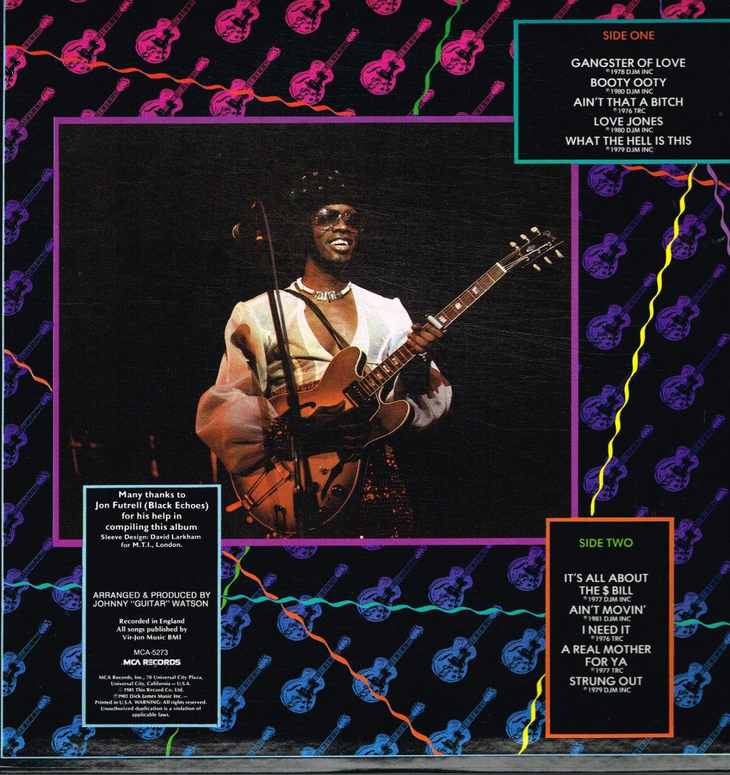 Johnny Guitar Watson - Very Best Of - Lp