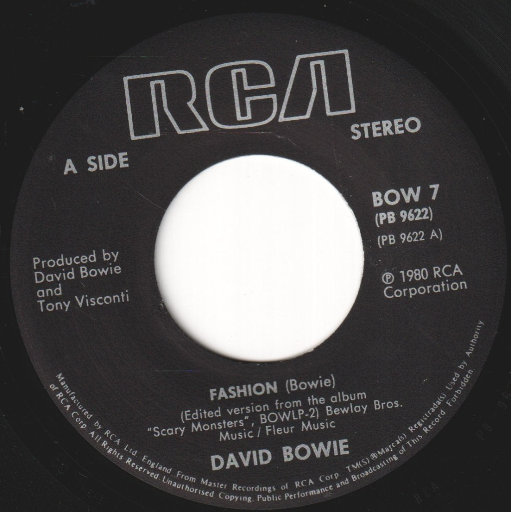 David Bowie - Fashion - 7 Inch