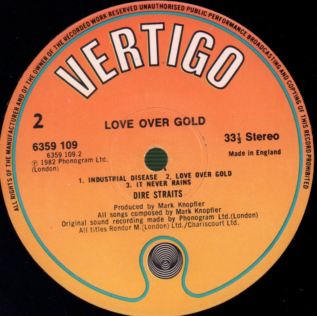 Dire Straits - Love Over Gold - Lp