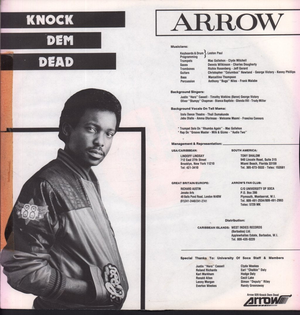 Arrow - Knock Dem Dead - Lp