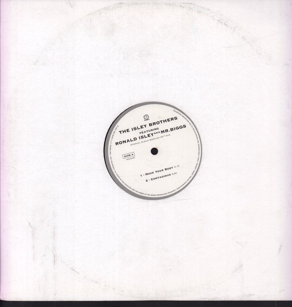 isley brothers featuring ronald isley aka mr. biggs - Eternal Album Sampler Promo - 12 Inch