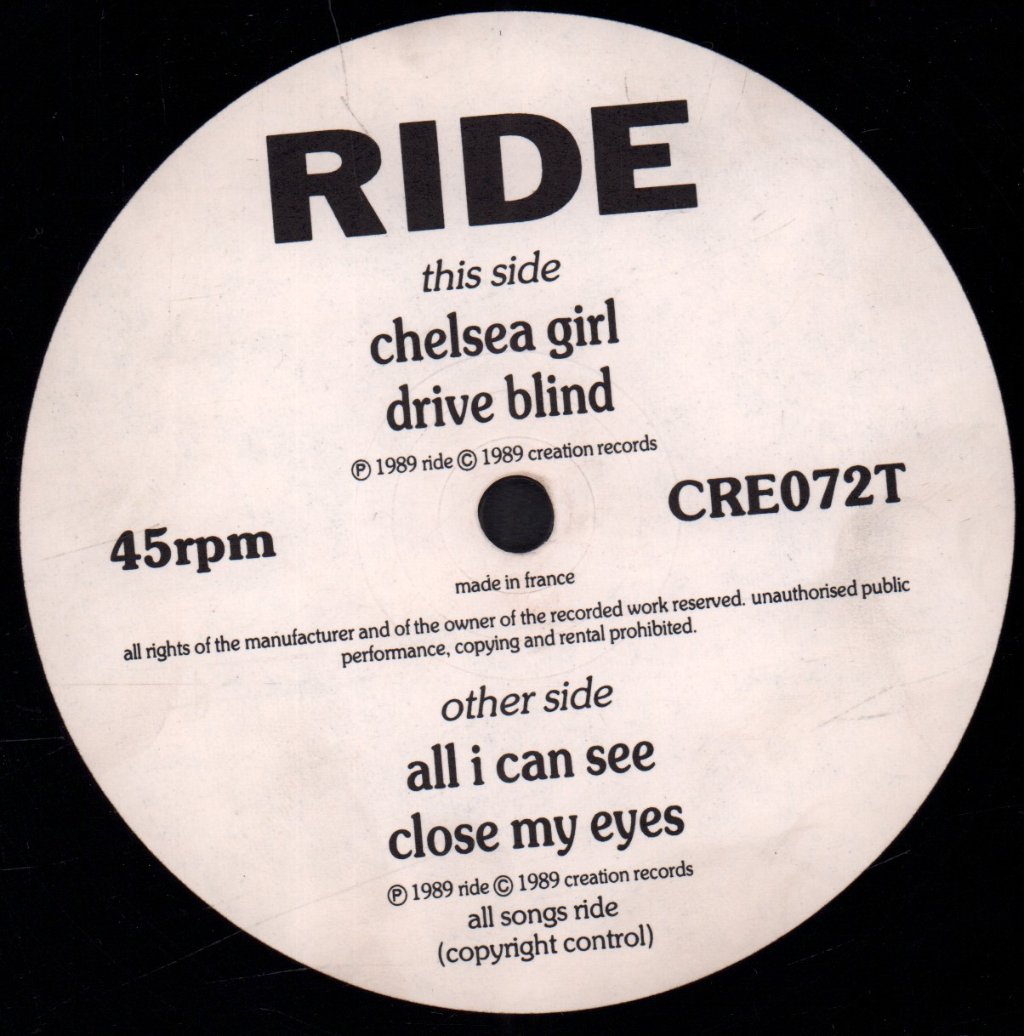Ride - Ride - 12 Inch