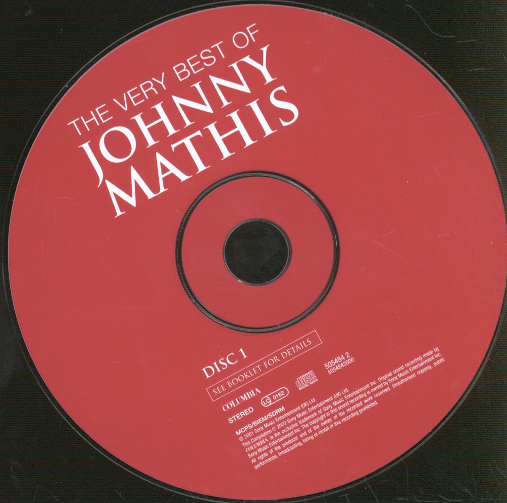 Johnny Mathis - Very Best of Johnny Mathis - Double Cd