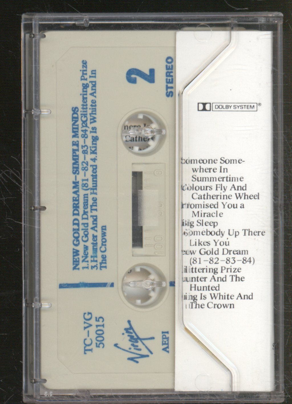 Simple Minds - New Gold Dream (81-82-83-84) - Cassette
