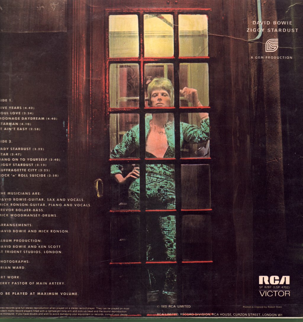 David Bowie - Ziggy Stardust - Lp