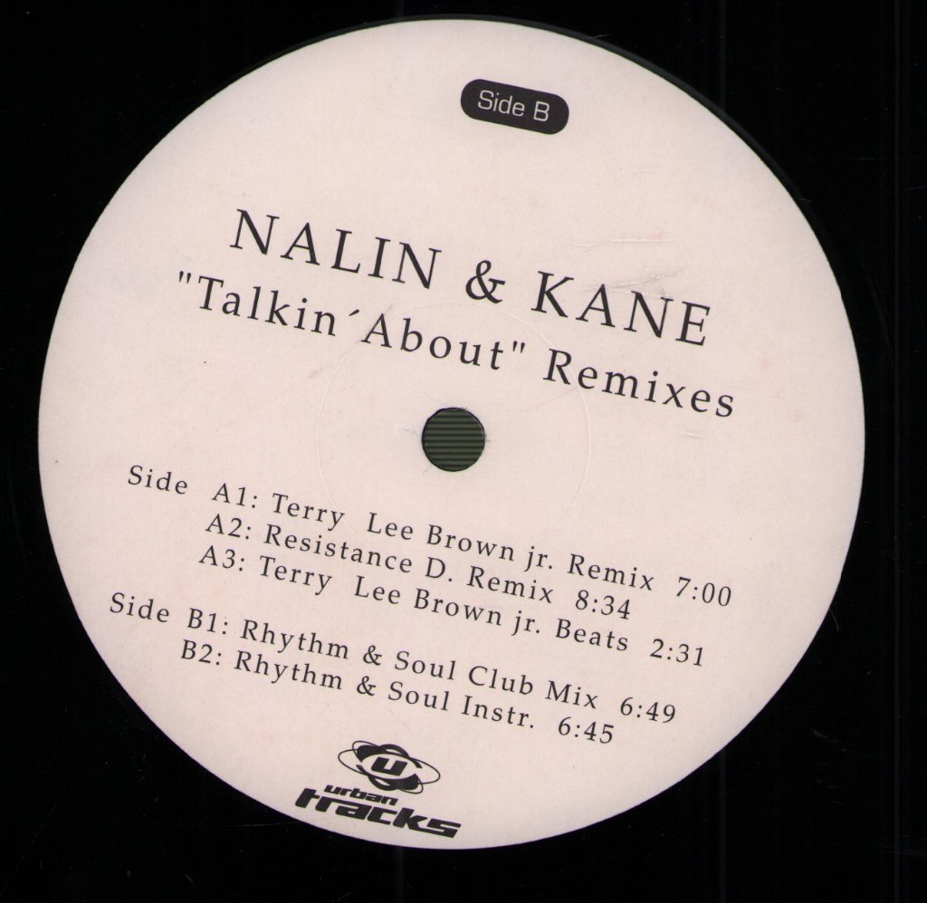 Nalin & Kane - Talkin' About (Remixes) - 12 Inch