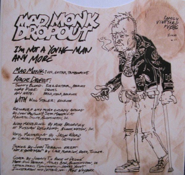 Mad Monk and Apache Dropout - My Wild Life / Double Shot Of Brandy - 7 Inch