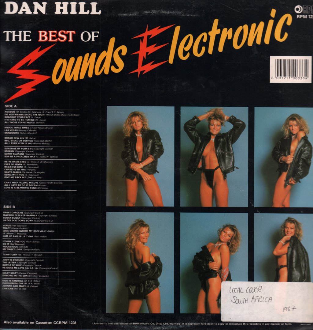 Dan Hill - Best Of Sounds Electronic - Lp