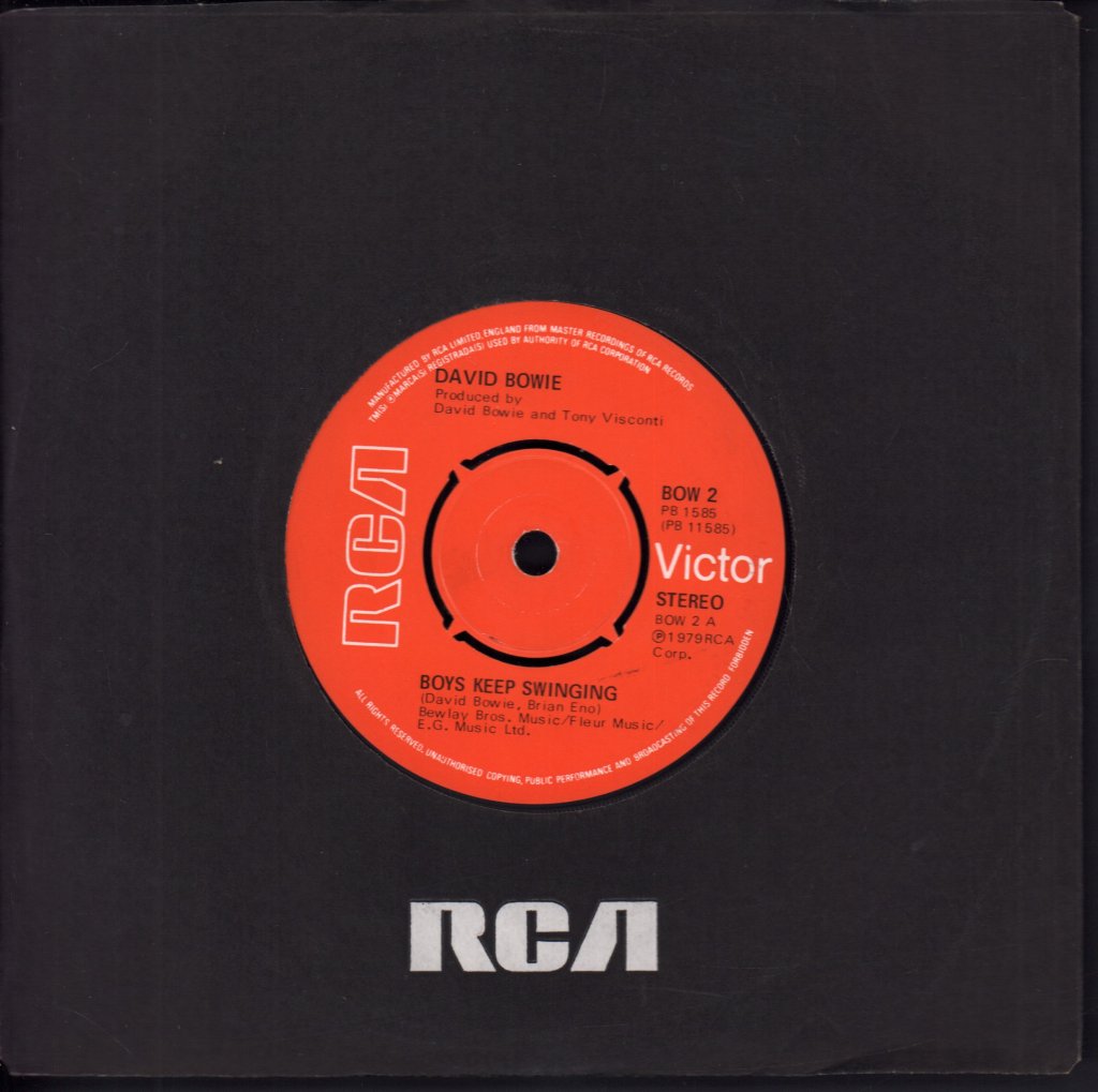 David Bowie - Boys Keep Swinging - 7 Inch